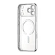 Чехол Ductil Metallic Edge with MagSafe (Protected Camera & Lens) iPhone 17 Pro Max Silver - изображение 3