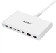 Сетевое зарядное устройство Gan 5pro YMS-455W 2Type-C-100W+3Type-C-65W+2USB30W Белый (2889245123) - изображение 1