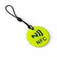 NFC метка брелок NTAG213 круглый 35 мм - Yellow - изображение 1
