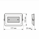 LED Прожектор 30W 5000К 220V білий VL-F2e-305W Videx - изображение 4