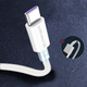 Кабель USB Type-C ColorWay CW-CBUC019-WH 5,0А 1м білий - изображение 4