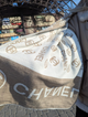 Двосторонній шарф Chanel теплий кашемір+шерсть+віскоза білий 170×60 см (LUX1025) - зображення 2