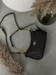 Жіноча сумка Coach екошкіра 1 відділення з QR-біркою коричнева 24×15×7 см (LUX1057) - зображення 1