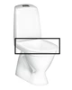 Сиденье с крышкой для унитаза Gustavsberg Nautic Soft Close quick-release white 9M26S101 - изображение 4