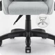 Ігрове крісло CABRO C500 Fabric Grey white сірий - изображение 7