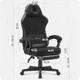 Ігрове крісло CABRO C504 FABRIC чорно-сіра тканина - изображение 10