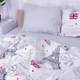 Простирадло MirSon Бязь 17-0289 Banjul 150 х 220 см (2200002314299) - зображення 4