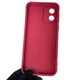 Чехол силиконовый Soft Touch для Motorola Moto E13 (PAXT0034) бордовый (Полная защита камеры) - изображение 3