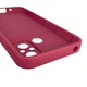 Чохол силіконовий оригінальний Soft Touch з 3D принтом злого кота для Xiaomi Redmi 11A бордовий (Повний захист камери) - зображення 4