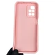 Чехол силиконовый оригинальный Soft Touch с 3D принтом злой котик для Xiaomi Redmi 10 розовый (Полная защита камеры) - изображение 2