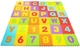 Килимок пінний Пазл Springos Алфавіт цифри 172x172 см (5907719428000) - зображення 1