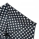 Парасолька жіноча Fulton Miniflat-2 L340 White Spot Білий горох 2968-87411 - зображення 2