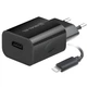 Мережевий зарядний пристрій REAL-EL CH-217 (2USB, 2.1A) Black + кабель Lightning - зображення 1