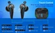 Бездротові геймерські Bluetooth навушники TWS BX16 з ігровим режимом, LED підсвіткою та шумоподавленням для ігор та геймінгу Чорний - зображення 15