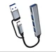 Адаптер 2 в 1 Type C/USB на USB 3.0 Vexal перехідник (М1647) - зображення 5