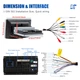 Автомагнитола ESSGOO AR1001, Single DIN, Android 14, 10.1| IPS, 4GB/64GB, GPS, Wi-Fi, Bluetooth - изображение 6