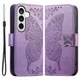 Чехол-книжка с рисунком UniCase Butterfly Pattern для Samsung Galaxy A57 (A576) - Light Purple - изображение 1