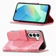 Чехол-книжка с рисунком UniCase Butterfly Pattern для Samsung Galaxy A37 (A376) - Pink - изображение 3