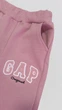 Дитячий спортивний костюм-двійка GAP світшот і штани 74-80 темно-рожевий - зображення 8