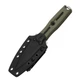 Нож выживания Kizer Norcross Olive Green G10 Handle Nitro-V Spear Point Partially Serrated Edge (ZX-FB01A4) - изображение 9