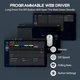Беспроводная Игровая (2.4G, Bluetooth) AJAZZ AJ139 MC V2 Белая Мышь с Док-Станцией, PAW3311, 12000 DPI - изображение 7