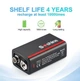 Акумулятор крона 6F22 Soshine 9V 500 mAh з Type-C зарядкою / Батарейка акумуляторна - зображення 3
