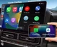 Металевий Швидкісний Бездротовий USB Карплей адаптер Apple CarPlay Android Auto Siri Годинник сенсорне керування на екрані авто WiFi безпровідний Перехідник для бездротового підключення Gold - зображення 5