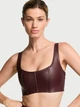 Шикарний корсет-бюст Victoria's Secret з екошкіри 1159853747 (Бордовий S) - зображення 1