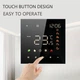 Термостат цифровий, 16A електрична Wi-Fi LED Touch Display Raumthermostat - зображення 3