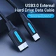 Кабель Vention USB 3.0 C Male to Micro-B Male 2A Cable 1M Black (CQABF) - зображення 2