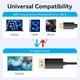 Кабель Vention USB-C to DP 4K@60Hz HD Cable 1.5m Black (CRJBG) - зображення 10