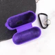 Силиконовый футляр с микрофиброй для наушников AirPods Pro 3, Фиолетовый / Ultra Violet - изображение 3