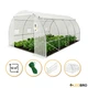 Садова теплиця парник готова від виробника Garden 12м2 White MultiDoor - зображення 1