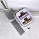 Набор для влажной уборки дома MOP Scratch Cleaning, плоская швабра с отжимом, швабра с ведром 4 л с автоматическим отжимом для уборки, швабра + ведро и 2 насадки из микрофибры, CSM-42-Beige - изображение 7