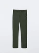 Брюки чино slim из хлопка Massimo Dutti 2001500c17 W30 зеленые (100005447) - изображение 5