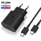 Мережевий зарядний пристрій 25 W із кабелем USB-C, Black Edition 9174 - зображення 1