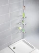 Półka łazienkowa Wenko Premium Edge narożna teleskopowa 3-poziomowa (4008838369166) - obraz 3