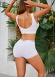 Женские хлопковые шортики трусики Сute and Comfort (2012-46-01) Белый 46 FINETOO (L) - изображение 3
