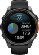 Смарт-годинник Garmin Fenix 8 47mm AMOLED Slate Gray with Black Silicone Band (010-02904-00/09) Refurbished - изображение 1