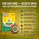 Набор Бальзам Вьетнамская звездочка Cao Sao Vang 3 гр. 100% Оригинал 10 шт. - изображение 2
