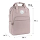 Рюкзак школьный с уплотненной спинкой GoPack Education GO26-122M-2 + олівці Kite 18кол. (000996065) - изображение 3