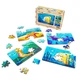 Дитячий дерев'яний пазл Морські жителі 4 в 1 PuzzleOK Puz-57896, 80 елементів - изображение 4