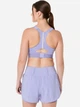 Спортивный топ для фитнеса женский ASICS Road Combination Bra 2012C996-501 75B Фиолетовый (4571633291609) - изображение 2