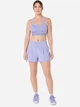 Спортивный топ для фитнеса женский ASICS Road Combination Bra 2012C996-501 75B Фиолетовый (4571633291609) - изображение 4
