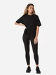Футболка оверсайз женская ASICS Spiral Embroidery Relaxed Tee 2032D381-001 M Черная (4571633453274) - изображение 4