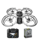 Квадрокоптер дрон ZHRC Z4 з екраном 4.3" Wi-Fi FPV 4K подвійна камера безщіткові мотори уникнення перешкод 360° оптичне позиціонування до 500 м складаний + кейс - изображение 3