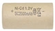 Банка Ni-Cd 2000 мА·ч, 1.2 В, для аккумулятора шуруповерта, D22×43мм. (шур090) - изображение 2
