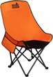 Стул раскладной кемпинговый Skif Outdoor Cushy 2.1 кг, до 100 кг Orange/Black (3890472) - изображение 1