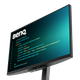 31.5" 16:9 IPS РК монітор, 3840х2160, 60 Гц, 5 мс (GtG), 98% P3, HDR, KVM свіч, 2xHDMI 2.0/1xDP 1.4/ RD320U Metallic Grey BENQ (9H.LMSLA.TBE) - изображение 13