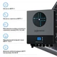 Автономный инвертор Solarverse Ampere Double 8kW 48V 1 MPPT Wi-Fi 220V Однофазный (SV8048AD) - изображение 4
